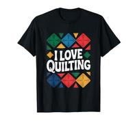 I Love Quilting Patchwork Quilt Lover T-Shirt