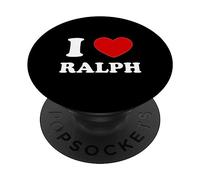 I Love Ralph I Heart Ralph Funny Ralph PopSockets Adhesive PopGrip