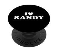 I Love Randy - Heart PopSockets Adhesive PopGrip