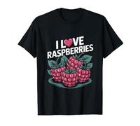 I Love Raspberries Fresh Berry Passion Value Graphic T-Shirt