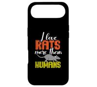 I love rats more than humans - Rat Costume Mouse Rat Case for iPhone Air