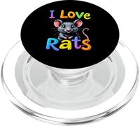 I Love Rats Rat Lover PopSockets PopGrip for MagSafe