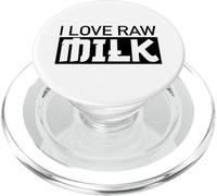 I Love Raw Milk PopSockets PopGrip for MagSafe