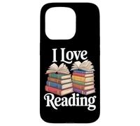 I Love Reading Book Enthusiast Bookworm Joy Case for iPhone 15 Pro