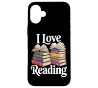 I Love Reading Book Enthusiast Bookworm Joy Case for iPhone 16 Plus