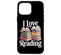 I Love Reading Book Enthusiast Bookworm Joy Case for iPhone 16 Pro Max