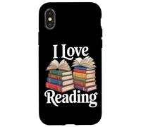 I Love Reading Book Enthusiast Bookworm Joy Case for iPhone X/XS