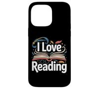 I Love Reading Open Book Magic Bookworm Library Case for iPhone 14 Pro Max