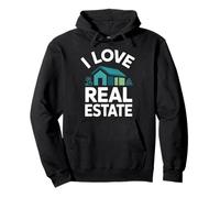 I Love Real Estate Enthusiast Pride Pullover Hoodie