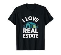 I Love Real Estate Enthusiast Pride T-Shirt