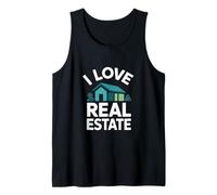 I Love Real Estate Enthusiast Pride Tank Top