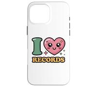 I love Records Case for iPhone 16 Pro Max
