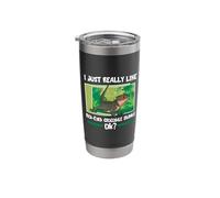 I Love Red-Eyed Crocodile Skinks Stainless Steel Insulated Tumbler