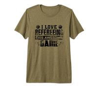 I Love Refereeing This Awesome Game Basketball Referee Premium T-Shirt