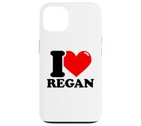I love Regan funny fist name design Case for iPhone 13