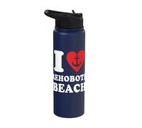 I Love Rehoboth Beach Stainless Steel Insulated Water Bottle