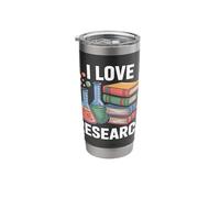 I Love Research Books DNA Science Stainless Steel Insulated Tumbler