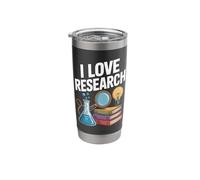 I Love Research Curiosity Exploration Stainless Steel Insulated Tumbler
