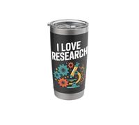 I Love Research Microscopes DNA Science Stainless Steel Insulated Tumbler