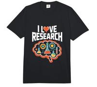 I Love Research Science G esign Comfort Colors Adult Heavyweight T-Shirt