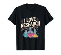 I Love Research Science Lab DNA Enthusiast T-Shirt