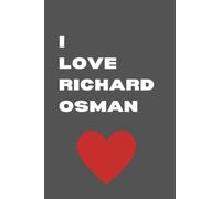 I love Richard Osman: Notebook for fans of TV star Richard Osman