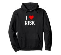 I Love Risk - Heart - Audit Assessment Advisor Director Pullover Hoodie