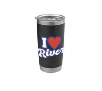 I Love River Stainless Steel Insulated Tumbler