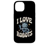 I Love Robots Enthusiasts Spark Joy Case for iPhone 14