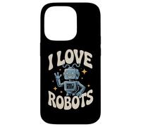 I Love Robots Enthusiasts Spark Joy Case for iPhone 14 Pro