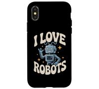 I Love Robots Enthusiasts Spark Joy Case for iPhone X/XS