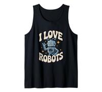 I Love Robots Enthusiasts Spark Joy Tank Top