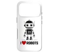 I Love Robots Robotics Engineering Funny Robotics Engineer Case for iPhone 17 Pro