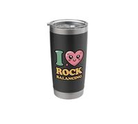 I Love Rock Balancing Stainless Steel Insulated Tumbler