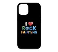 I Love Rock Painting Funny Rock Painter Artist Design Case for iPhone 12/12 Pro