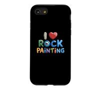 I Love Rock Painting Funny Rock Painter Artist Design Case for iPhone SE (2020) / 7/8