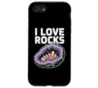 I Love Rocks Geode Crystal Design Case for iPhone SE (2020) / 7 / 8