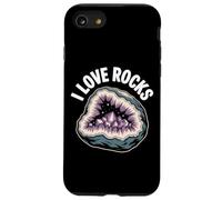 I Love Rocks Geode Gemstone Crystal Lover Case for iPhone SE (2020) / 7 / 8