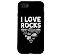 I Love Rocks Geologist Enthusiast Humor Case for iPhone SE (2020) / 7/8