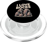 I Love Rocks Geology Enthusiast Design PopSockets PopGrip for MagSafe