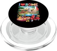 I Love Rome Italy Travel Souvenir PopSockets PopGrip for MagSafe
