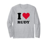 I Love Rudy Long Sleeve T-Shirt