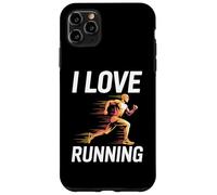 I Love Running Bold Statement Enthusiasm Fitness Case for iPhone 11 Pro Max
