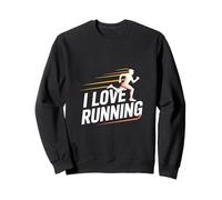 I Love Running Passionate Runner Spirit Sweatshirt