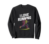 I Love Running Passionate Runner Spirit Sweatshirt