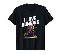 I Love Running Passionate Runner Spirit T-Shirt