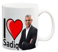 I Love Sadiq Khan 11oz Ceramic Mug