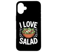 I Love Salad Fresh Veggie Bowl Case for iPhone 16 Plus