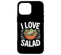 I Love Salad Fresh Veggie Bowl Case for iPhone 16 Pro Max