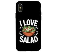 I Love Salad Fresh Veggie Bowl Case for iPhone X/XS